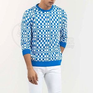 Warm Wool Pullover for Men Horse Riding & Outdoor Equestrian Sweater - Product Image 4