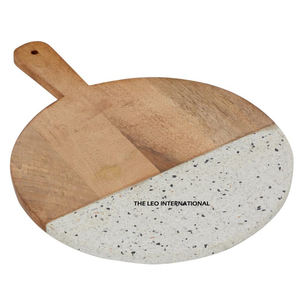 Bonne vente Nouveau design de planche à découper en bois et résine de haute qualité pour la maison, hôtel, restaurant, forme rectangulaire - Product Image 6