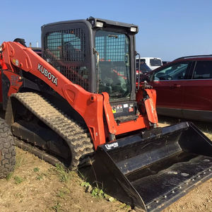 Minicargadora usada Kubota de 7 toneladas, componentes de Motor de núcleo de 7 toneladas, bajas horas de trabajo, retroexcavadora de ruedas, hidráulica Kawasaki - Product Image 3