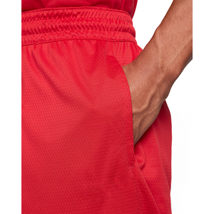 Shorts de basket-ball rouges pour hommes, légers, respirants, avec taille élastique, vêtements de sport pour l'entraînement athlétique, vêtements de sport pour la salle de sport - Product Image 5
