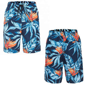 Bermudas Phantom de verano para hombre, pantalones cortos de secado rápido, impermeables, con cintura elástica, informales, para Fitness, playa, patrón sólido - Product Image 3