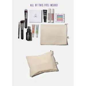 A3shop AOA California Collection Borsa per cosmetici in tela Custodia per trucchi resistente ed elegante - Product Image 1