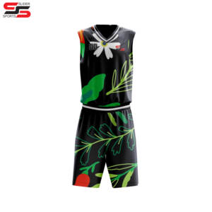 Camiseta de baloncesto impresa de alta calidad con sublimación digital y uniforme de baloncesto de conjunto corto para ropa deportiva - Product Image 5