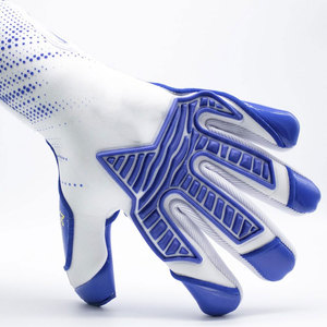 Gants de gardien de but de compétition, durables, surface absorbant les chocs, contrôle du ballon, fermeture réglable, jaune et noir, football. - Product Image 6