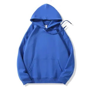 Sweat-shirt à capuche d'hiver pour homme en coton de haute qualité, personnalisable OEM/ODM, grande taille, anti-boulochage, séchage rapide, avec impression sérigraphiée - Product Image 4