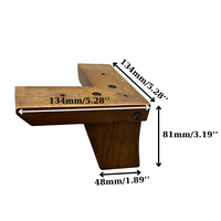 OEM Vietnam Hersteller Durable Rubber wood Sofa Stuhl Bein für Esszimmer Küche Low Tax Export Deal für Hotels Kranken häuser