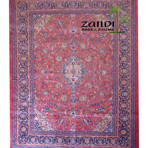 Alfombra persa Mahal única en su tipo de 13'1 x 9'8 - Product Image 1
