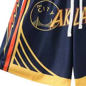 Pantalones Cortos Deportivos Transpirables para Hombre, Talla Grande, Pantalones Cortos de Malla para Hombre, Pantalones Cortos de Malla Personalizados - Product Image 6