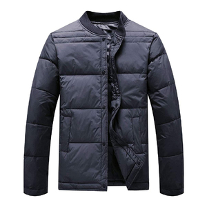 Bomber Hommes Doudounes Fabricant OEM Conception Coupe-Vent Respirant Causal Street Wear Manteau De Mode Rembourré Hommes Doudoune Veste - Product Image 2