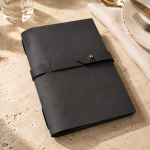 Fabricante de Cubiertas de Menú de Cuero PU Personalizadas OEM con Logotipo Personalizado para Restaurantes y Hoteles, Capacidad para Múltiples Páginas, MOQ Bajo - Product Image 6