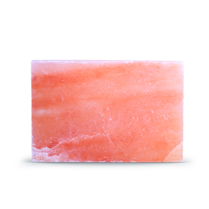 Losa de sal del Himalaya con estante de metal, placa artesanal natural para barbacoa, asar carne y mariscos - Product Image 5