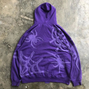 เสื้อฮู้ดผู้ชายแบบดึงทับได้เสื้อฮู้ดปักลายแบบหลวมกำหนดเอง - Product Image 4