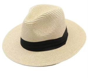 Sombrero de paja plano para mujer, sombrero de paja francés, novedad de verano 2025, sombrero de ala grande para el sol, sombrero para el sol para vacaciones en la playa - Product Image 3