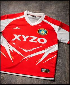 Maillot de football sur mesure OEM, tissu en maille, impression par sublimation, vêtements d'entraînement et de match de football pour hommes - Product Image 4