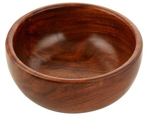 ชามไม้อะคาเซียชามเสิร์ฟสำหรับสลัดผลไม้ถั่วอาหารทำด้วยมือคุณภาพสูงชามแป้งสำหรับขาย - Product Image 4