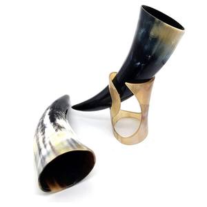 From SCI Viking Drinking Buffalo Horn Polished Natural Drinking Horn at <b>Star</b> Crafts India From Indian Manufacturer From SCI - Product Image 3