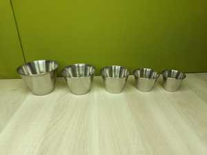 ถ้วยซอสสเตนเลสสีตามสั่งสั่งสำหรับสเต็กสลัดมะเขือเทศซีอิ๊วขาว - Product Image 6