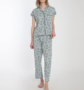 Women's Classic Button Front <b>Pyjamas</b> Comfortable Sleepwear - Product Image 1