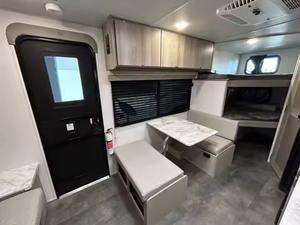 Nuevo lujo 4WD autocaravana caravana remolques EE. UU. al aire libre todoterreno RV Camper Van Camping con inodoro para 4 personas Mini Camper - Product Image 3