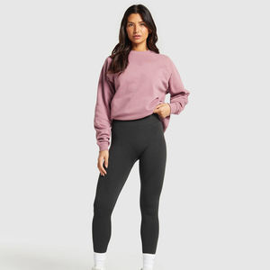 Sudaderas de gran tamaño para mujer Sudaderas con logotipo personalizado para mujer Calidad Premium Elección perfecta para minoristas y compradores a granel - Product Image 4