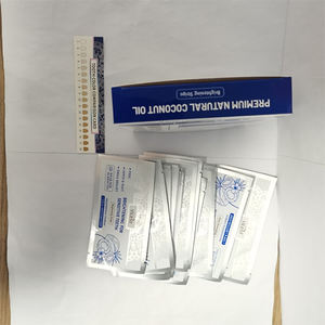 Vente en gros de bandes d'huile de noix de coco avec logo privé pour dents sensibles 30 minutes 14 bandes bandes de blanchiment dentaire professionnel à usage domestique - Product Image 3