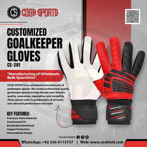 Gants de gardien de but de football antidérapants avec dos gaufré, respirants, pour l'entraînement, gants de gardien de but durables en latex - Product Image 6