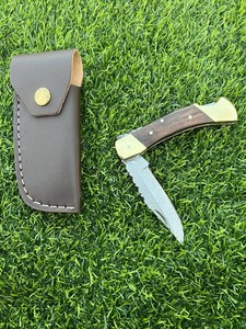 Unique Handcrafted Back Lock Damascus steel Outdoor Folding Knife Customizable <b>Tools</b> for Men's. - Product Image 4