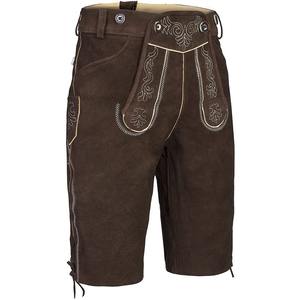 Pantalones cortos de cuero auténtico para hombre al por mayor - Product Image 5