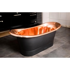 Llamativo; la maleabilidad del cobre permite formas personalizadas y diseños de bañeras únicos, una bañera fantástica a un precio impresionante. - Product Image 4