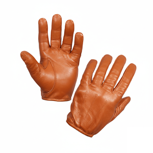 Gants de conduite d'hiver unisexes en cuir de mouton, gants de moto à doigts complets, sur mesure, pour voiture, moto, gants en cuir isolés - Product Image 2