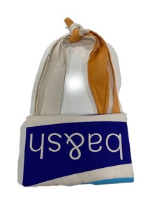 Customized Logo Printed Women's Cotton Canvas Tote <b>Bags</b> <b>Unique</b> Handle for Summer Shopping Beach Use Made India Promotional Gifts - Product Image 3