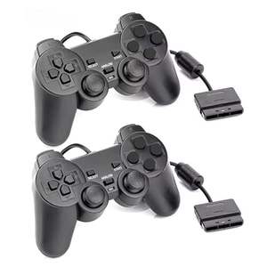 Controlador Analógico Ergonómico P2 con Cable, Joystick, Joypad con Doble Vibración para Consola de Juegos Playstation <span class=keywords><strong>PS2</strong></span> - Product Image 1