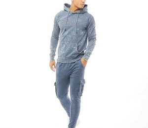 Chándal Deportivo Transpirable para Hombre con Lavado Ácido, Totalmente Personalizado, Nuevo Estilo, Alta Calidad, a Precio Económico - Product Image 1