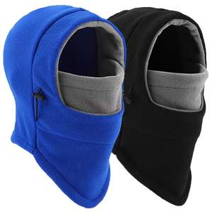 Balaclava écologique OEM ODM personnalisée de haute qualité, masque de vélo noir, masque de conduite unisexe, capuche chaude - Product Image 3