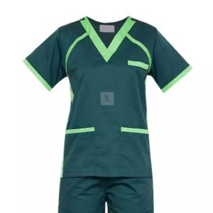 Venta caliente Hospital Uniformes Tops y pantalones de manga corta Clínica Personal Scrubs Uniformes - Product Image 4