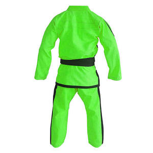 เครื่องแบบคาราเต้ผ้าฝ้าย100% สำหรับผู้ชายเครื่องแบบคาราเต้ระบายอากาศได้โลโก้ตามสั่ง - Product Image 5