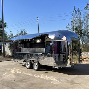 Rue mobile, café, crème glacée, pizza, restauration rapide, camion, fourgon, remorques, kiosque de vente de hot-dogs entièrement équipé - Product Image 6