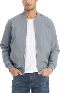 แจ็กเก็ต tasslan สำหรับผู้ชายทันสมัยและสะดวกสบายพร้อมกระเป๋าซิปน้ำหนักเบาระบายอากาศได้ดี - Product Image 3