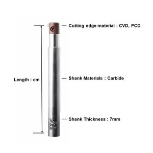 Meilleur outil de fraise en bout de tour de qualité pour la fabrication de bijoux à l'intérieur à l'extérieur - Product Image 2