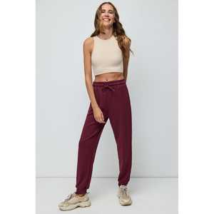 เสื้อครอปแขนสั้นลำลอง ผ้าชีฟองถัก ปักโลโก้ด้านหน้า คอทรงกลม ทรงปกติ เหมาะสำหรับฤดูใบไม้ผลิและฤดูใบไม้ร่วง - Product Image 4