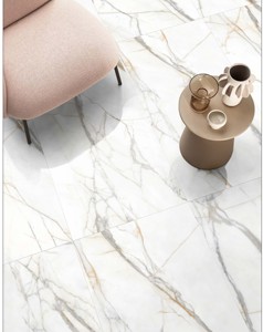 Azulejos de Porcelana de Diseño Italiano Calacatta Borghini Natural - Product Image 1