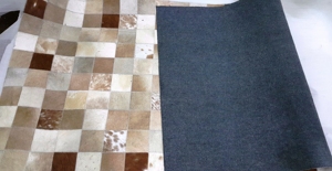 Alfombra de cuero de piel auténtica, alfombrillas de lujo para Hotel y hogar, Material de piel alta hecho a mano, decoración de dormitorio, pelo corto de oración, venta al por mayor - Product Image 5