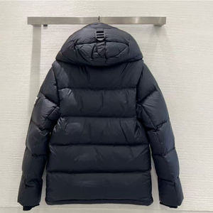 Chaqueta Cortavientos Casual de Invierno para Hombre con Logotipo Personalizado, Tallas Grandes, Color Liso Teñido, con Capucha, Cierre Frontal con Cremallera, Transpirable - Product Image 6