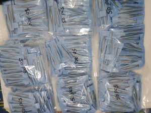 Tijeras de resorte para cejas multicolor de calidad 100%, tijera de resorte para recortar cejas de nuevo estilo - Product Image 5