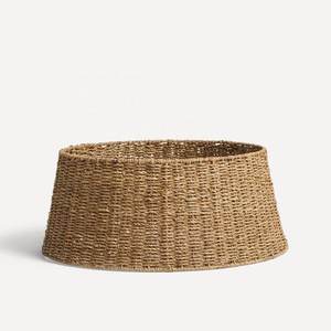 Seagrass Tree Collars DIY Folded Round Skirts for Noel Trees Best Selling Supplies in Winter Festival Holidays - Product Image 2