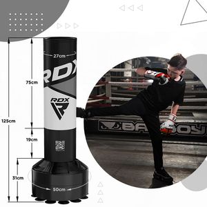 Wholesale Top Quality <b>Boxing</b> and MMA Kids <b>Free</b> <b>Standing</b> <b>Punch</b> <b>Bag</b> With Gloves for Training & Workout Set - Product Image 2