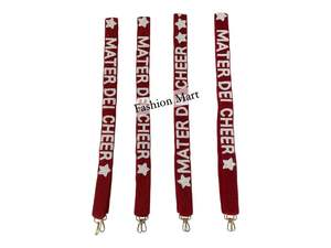 Customizable Gameday Statement Beaded Crossbody <b>Purse</b> Straps <b>Cute</b> & Trendy Acrylic & Cotton Accessories - Product Image 2