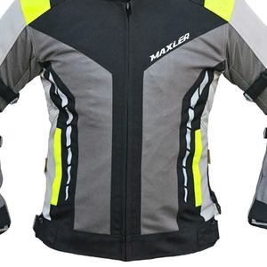 Unisex Winter <b>Motorcycle</b> Riding <b>Jacket</b> Breathable Mesh Textile CE Armor Protection with Stand Collar Reflective Strips - Product Image 5