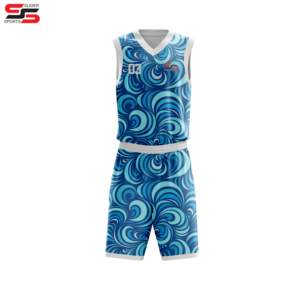 Maillot de basket-ball à sublimation de couleur personnalisé pas cher conception uniforme maillots de basket-ball vente en gros uniforme de basket-ball - Product Image 5