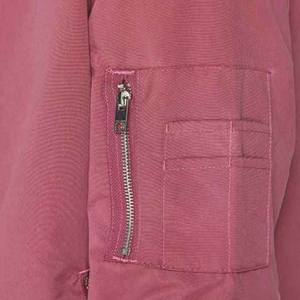 Blouson Bomber Homme Coupe-Vent en Toile Enduite, Manches Longues, Style Décontracté Urbain, Rembourrage Polyester, Printemps Automne, Personnalisable - Product Image 4